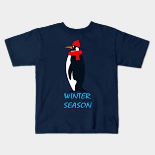 Winter Season Kids T-Shirt